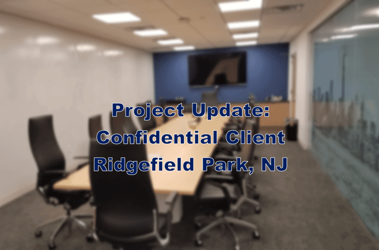 "Project Update: Confidential Client Ridgefield Park, NJ"